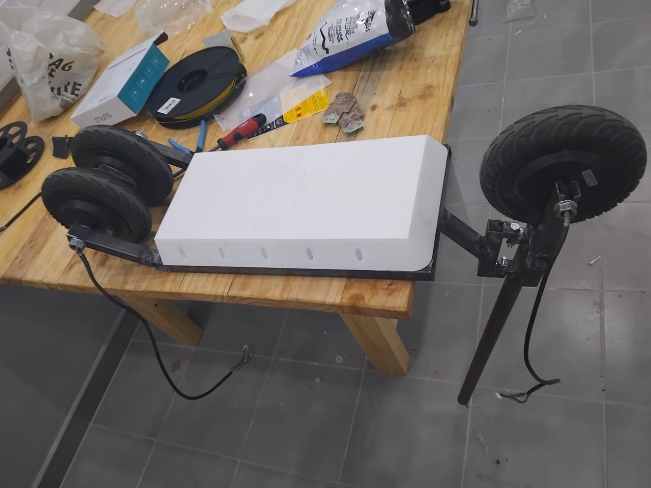 Scooter Frame Assembly